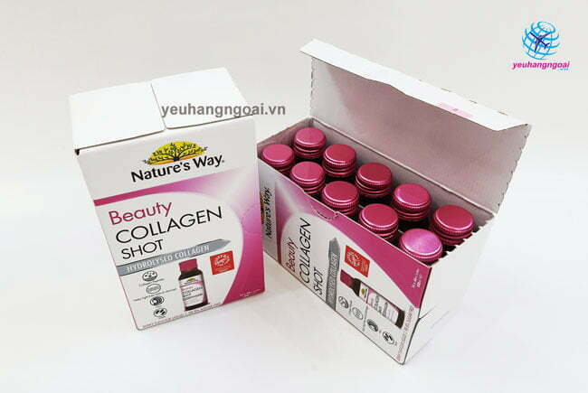 Collagen nước Nature's Way Beauty Úc Hộp 10 chai. 3 Collagen nuoc Natures Way Beauty Uc