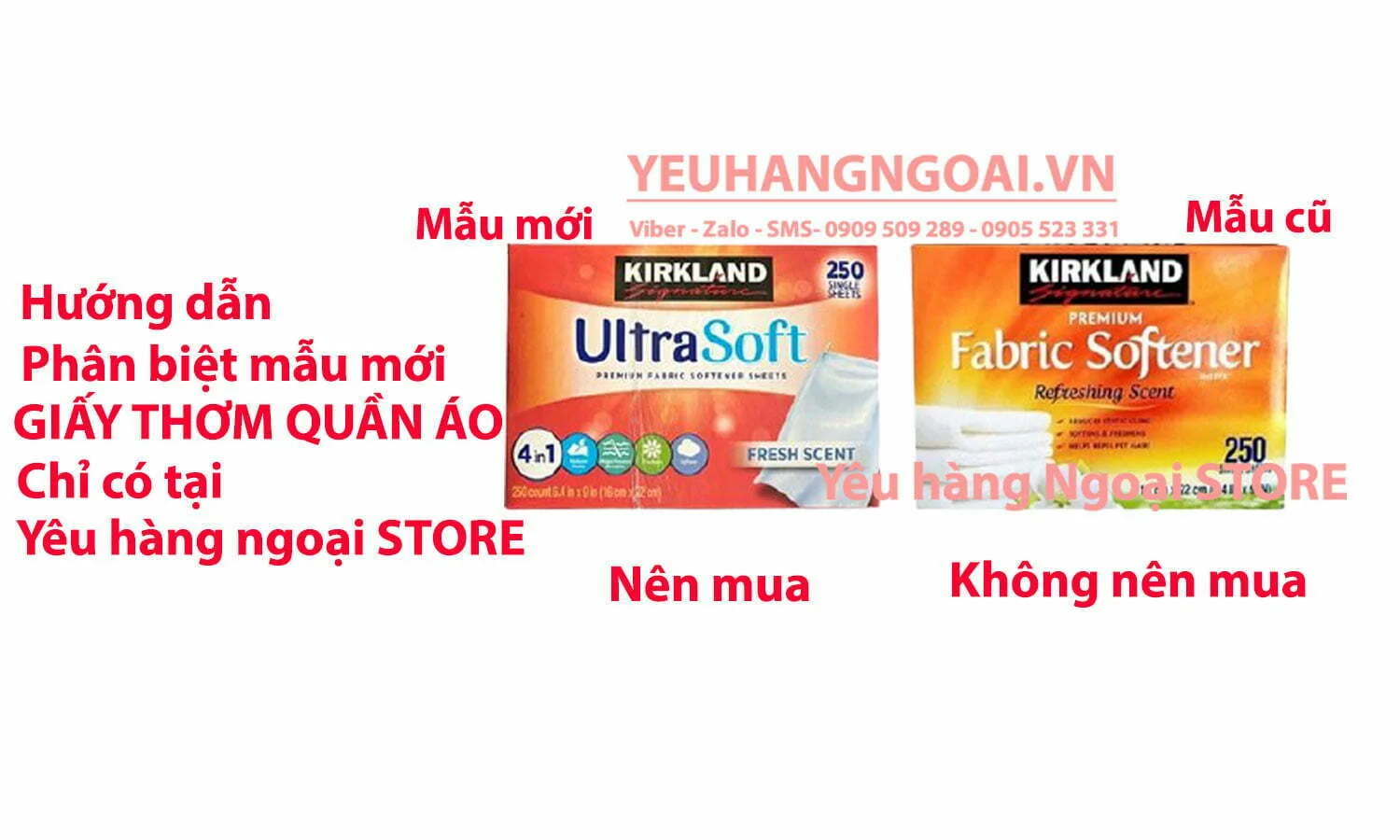Giấy Thơm Quần Áo UltraSoft Fresh Scent Của Kirkland Signature Mỹ 250 Tờ. 4 Mau cu mau moi giay thom Kirkland Signature Ultra Soft 250 to cua My