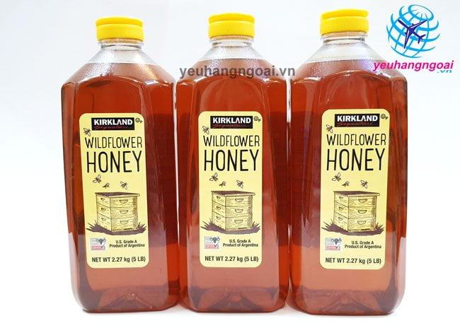 Hình Thật Mật Ong Kirkland Signature Wildflower Honey .
