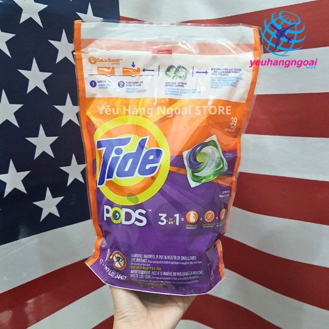 Tide Pods 3in1 39 Pacs