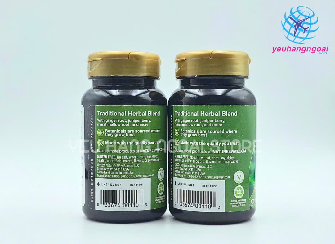 Viên Uống Hỗ Trợ Thận, Bàng Quang Kidney Bladder 900mg 100 Viên Của Nature's Way Mỹ. 2 Z6957673106506 9f44b3c4a3759c4cdfffe8d572f6951b