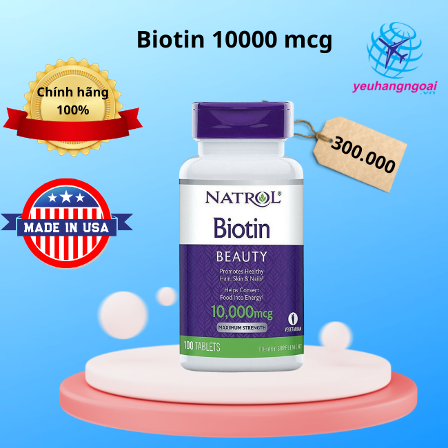 review thuốc biotin 10000 mcg