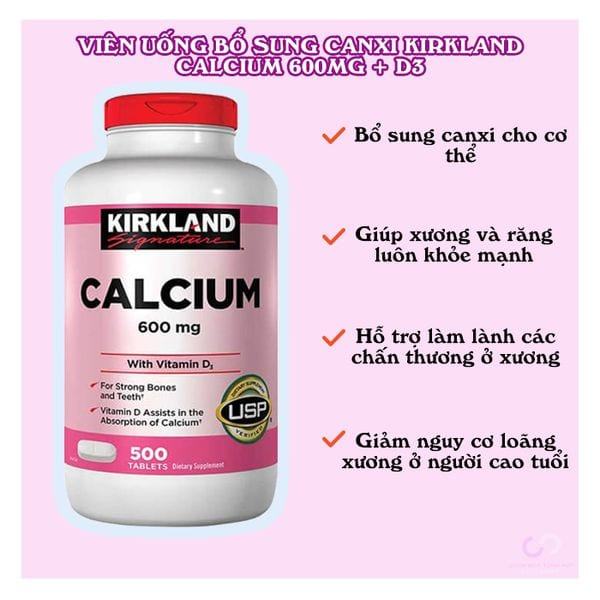 Review Calcium D3 Của Kirkland