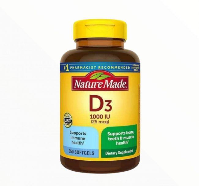 Viên Uống Bổ Sung Vitamin D3 Nature Made