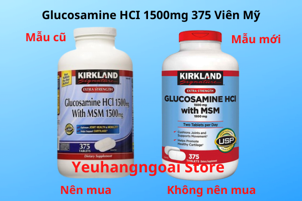 Hàng Thật Hàng Giả Của Sản Phẩm Glucosamine Hcl