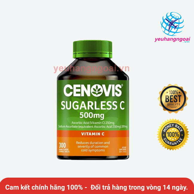 Vitamin C Sugarless 500mg Cenovis