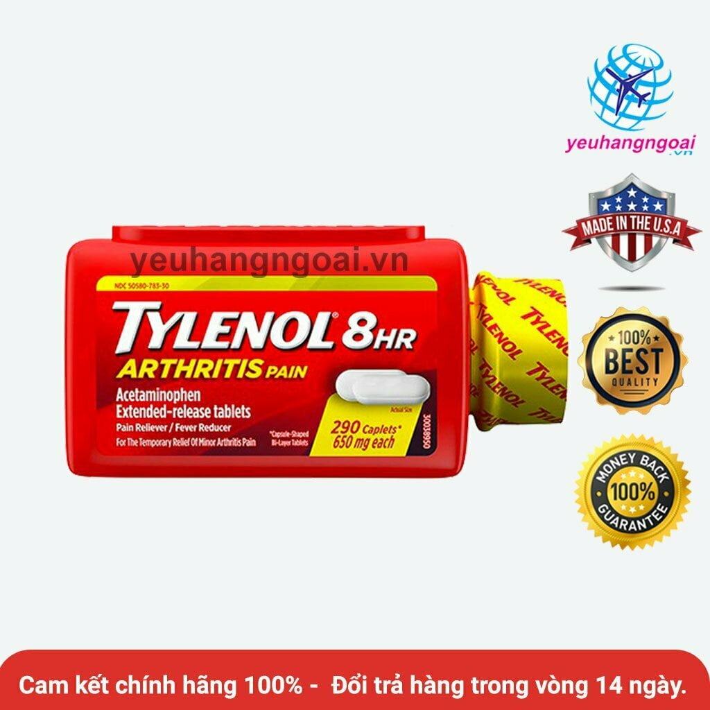 Tylenol Extra Strength 650mg 290 Viên