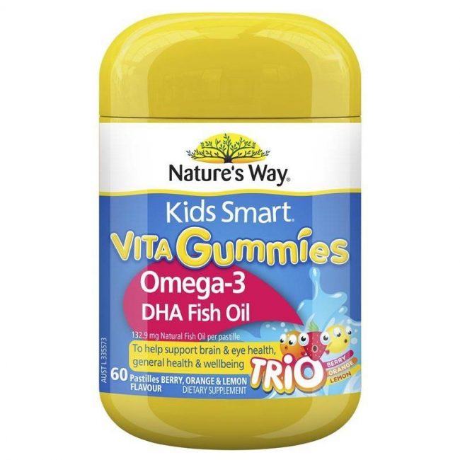 Kẹo dẻo Kids Smart Gummy Vitamin Omega 3 DHA