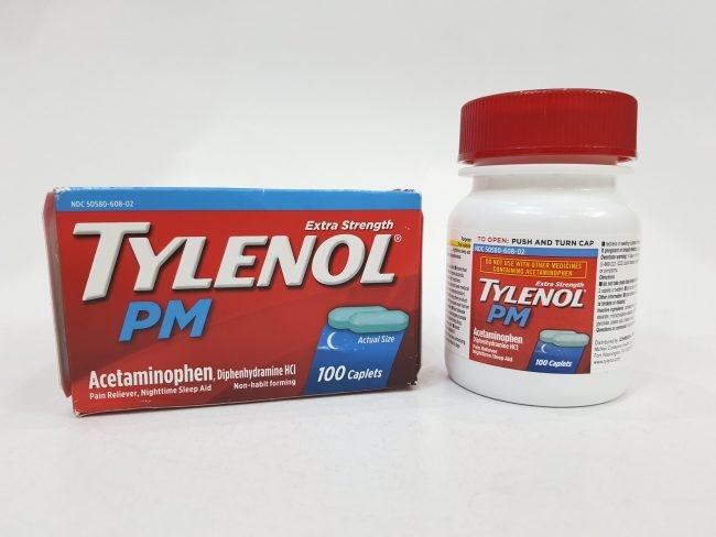 Viên Uống Giảm Đau + Hỗ Trợ Giấc Ngủ Tylenol Pm 100 Caplets