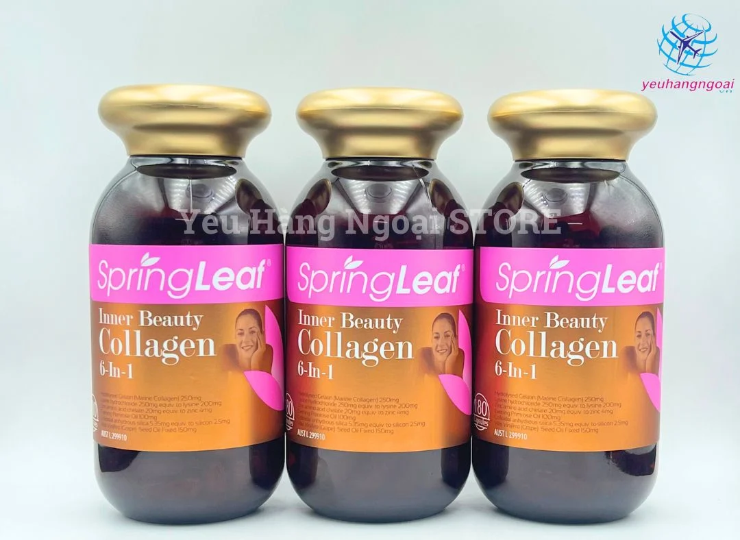 Collagen 6 In 1 Springleaf Inner Beauty Của Úc 180 Viên