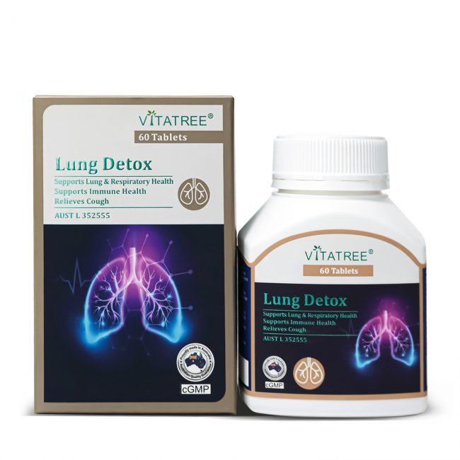 Viên uống thải độc phổi Vitatree Lung Detox