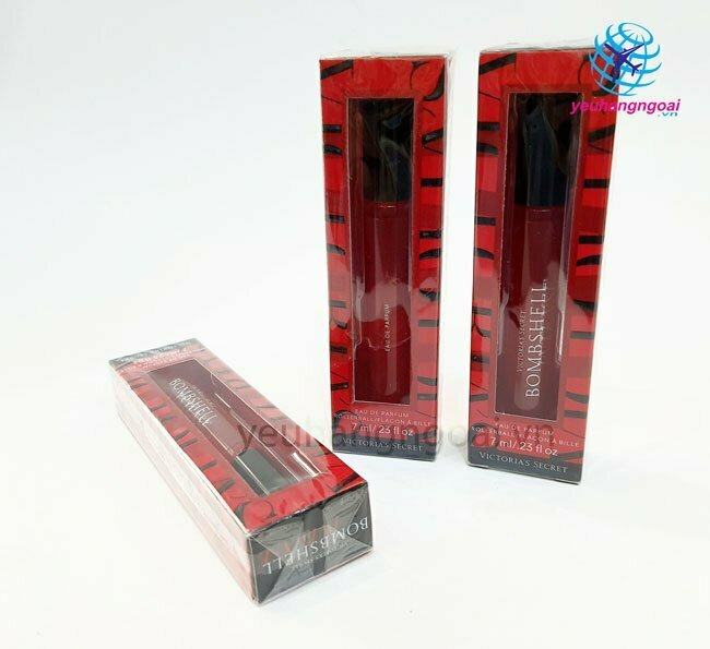 Nước Hoa Dạng Lăn Victoria'S Secret Bombshell 7Ml 4 Hình Thật Mặt Trước Nước Hoa Dạng Lăn Victoria'S Secret Bombshell 7Ml Của Mỹ