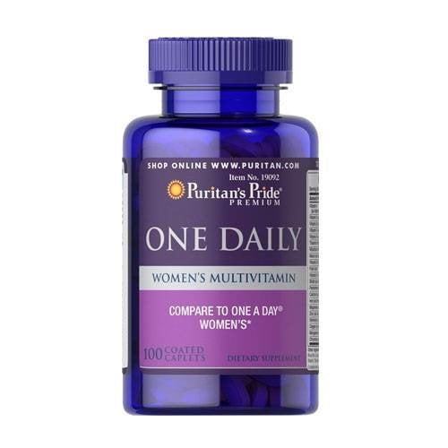 Vitamin tổng hợp nữ Puritan's Pride One Daily Women's Multivitamin 100 viên