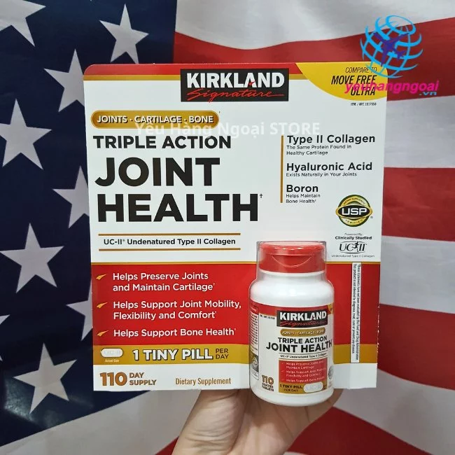 Tripl Action Joint Health Kirkland 110 Day Supply