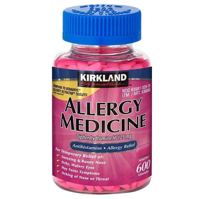 Thuốc Chống Dị Ứng Kirkland Allergy Medicine 600 Viên