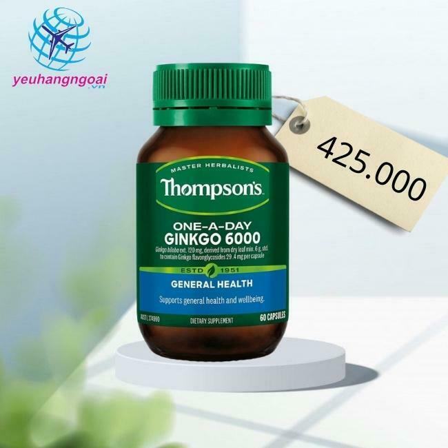 Thompson Ginkgo 6000 Giá