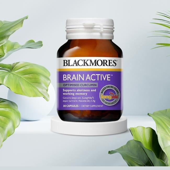 Viên Uống Hỗ Trợ Não Bộ,tăng Trí Nhớ Blackmores Brain Active Viên Uống Hỗ Trợ Não Bộ,tăng Trí Nhớ Blackmores Brain Active