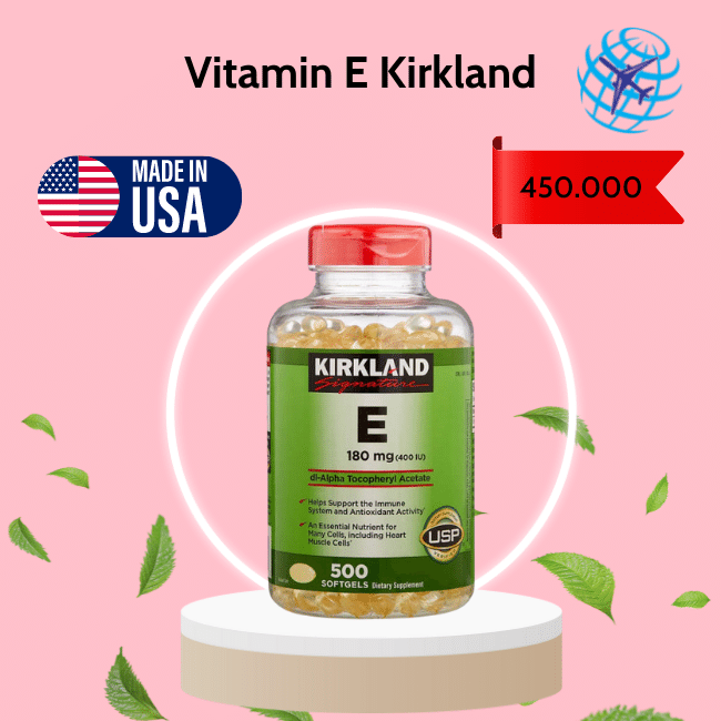 Vitamin E Kirkland Thật Giả