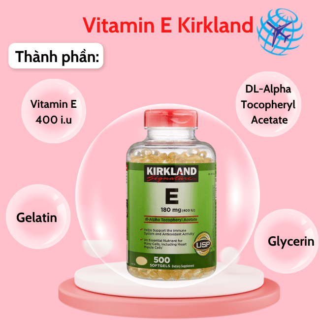 Vitamin E Kirland Có Tốt Không