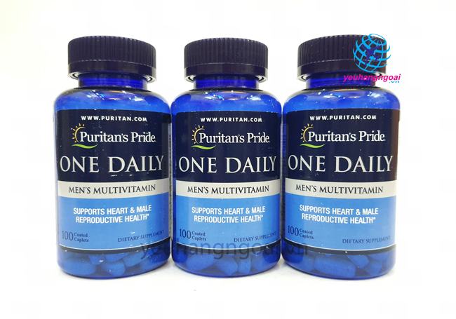 Hình Thật Vitamin Tổng Hợp Dành Cho Nam Giới One Daily Men'S Multivitamin