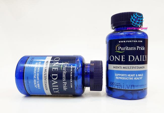 Hình Thật Mặt Trước Vitamin Tổng Hợp Dành Cho Nam Giới One Daily Men'S Multivitamin