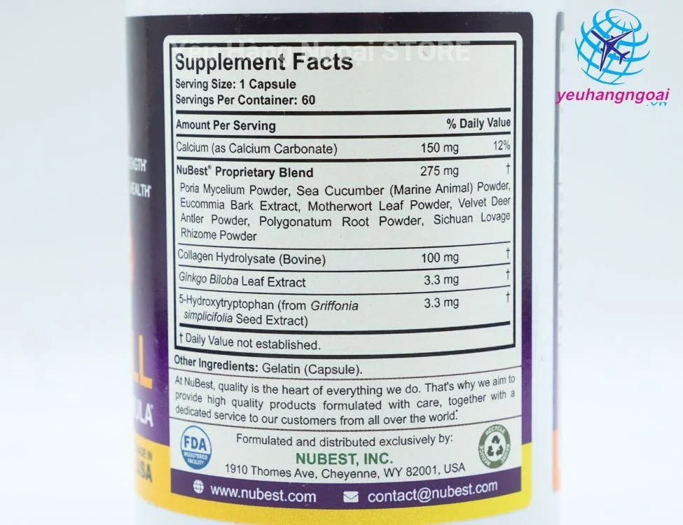 Vien uong tang chieu cao cho be Nubest Tall 60 vien cua My 4