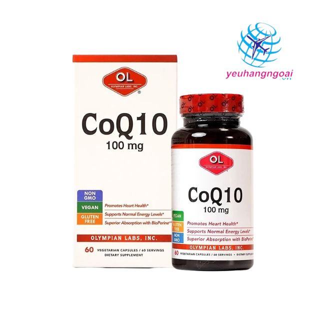 Top 10+ loại thuốc bổ tim tốt nhất hiện nay 32 Olympian Labs CoQ10 100mg