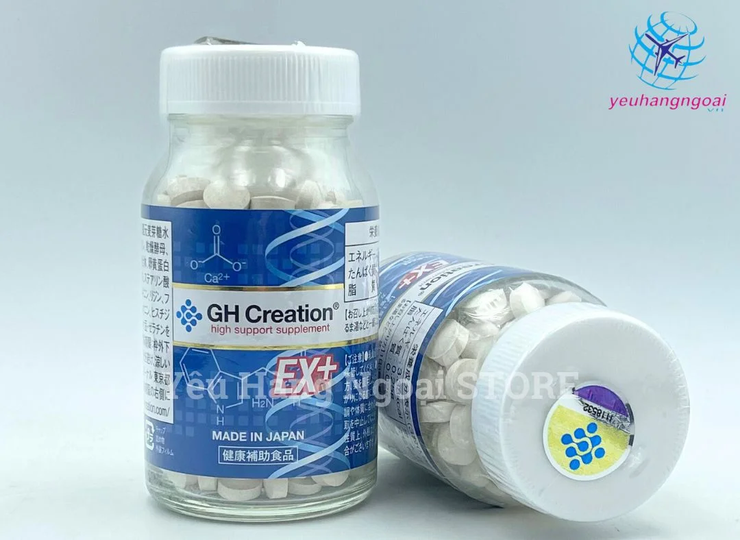 Viên Uống Hỗ Trợ Tăng Chiều Cao Gh Creation Ex+ 270 Viên Của Nhật Bản 2 Lọ.