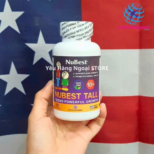 Nubest Tall 10+ 60 Viên