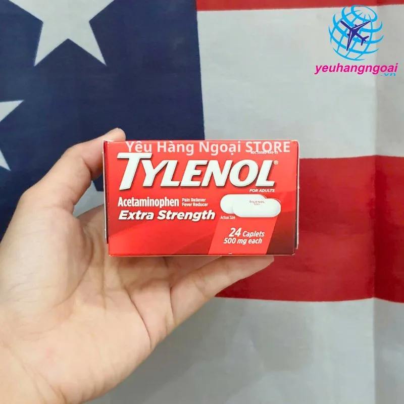 Tylenol 500mg 24 Viên