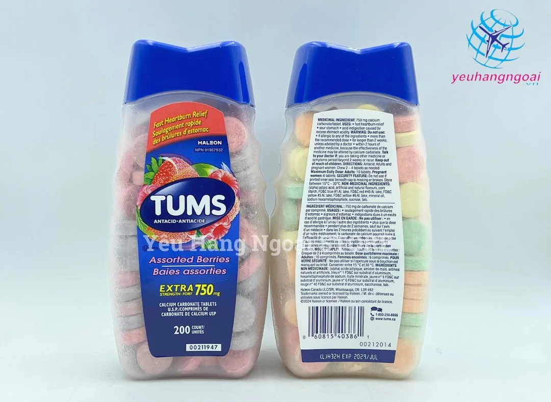Tums 200 Viên (2)