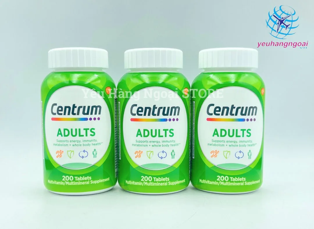 Centum Nam Nữ Dưới 50t 200 Viên