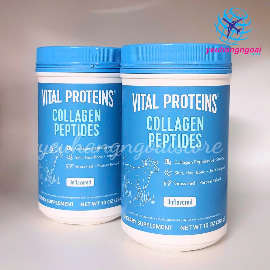 Bột Collagen Vital Proteins Collagen Peptides Unflavored 284G Của Mỹ. 1 Z6950400296734 Bedd9db767397d2845e7e243ddec7143