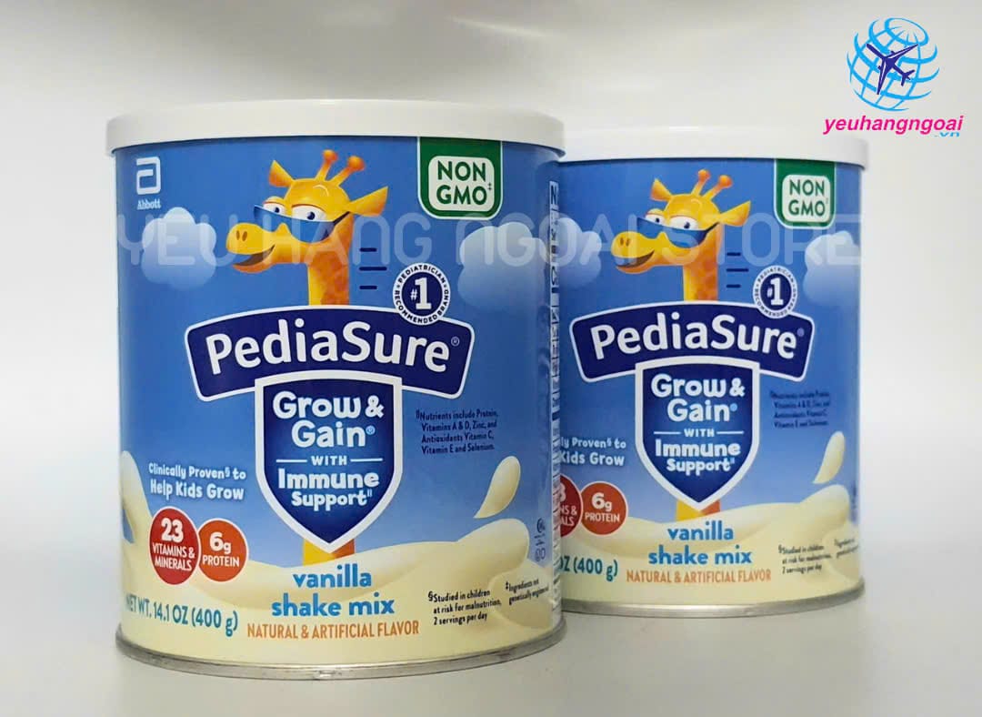 Sữa bột Pediasure Grow and Gain 400g của Mỹ (mẫu mới) cho bé từ 2 tuổi. 1 Z7194192407419 60a9e88b1c9349d406e8226c5d011aa9